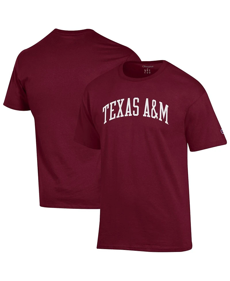 Champion Men's Maroon Texas A&M Aggies Basic Arch T-Shirt
