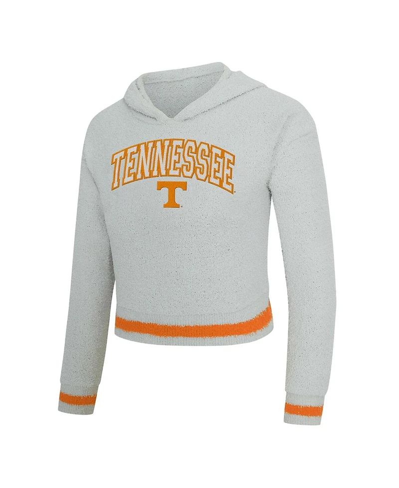 Concepts Sport Women's 2-Piece Gray/Tennessee Orange Tennessee Volunteers Whitley Long Sleeve Hoodie Top and Shorts Set