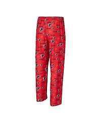 Concepts Sport Men's Red Atlanta Falcons Mosaic All Over Print Pants