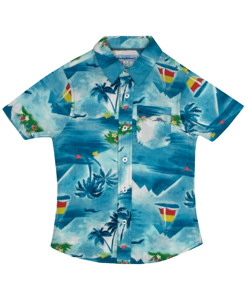 Tommy Bahama Boys Classic Woven Woven Polo Shirt