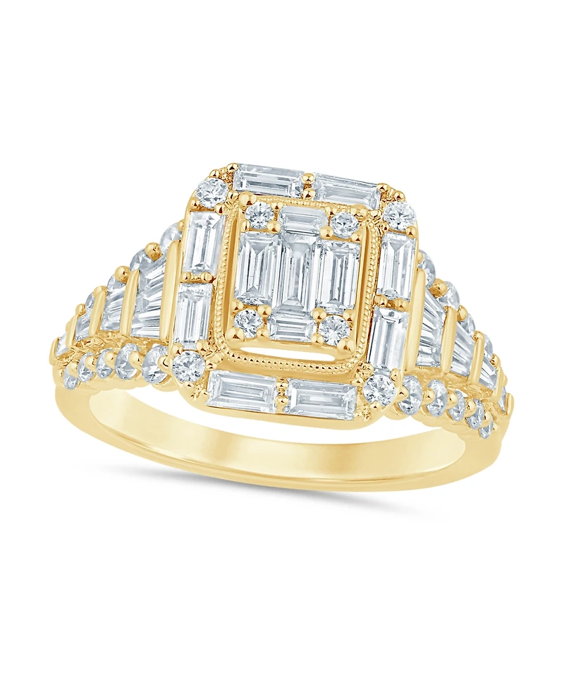 Diamond Engagement Ring (1-3/8 ct. t.w.) in 14k Yellow Gold