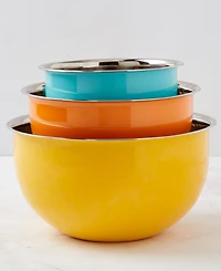 Infuse Latin 3-Pc. Stainless Steel Mixing Bowl Set