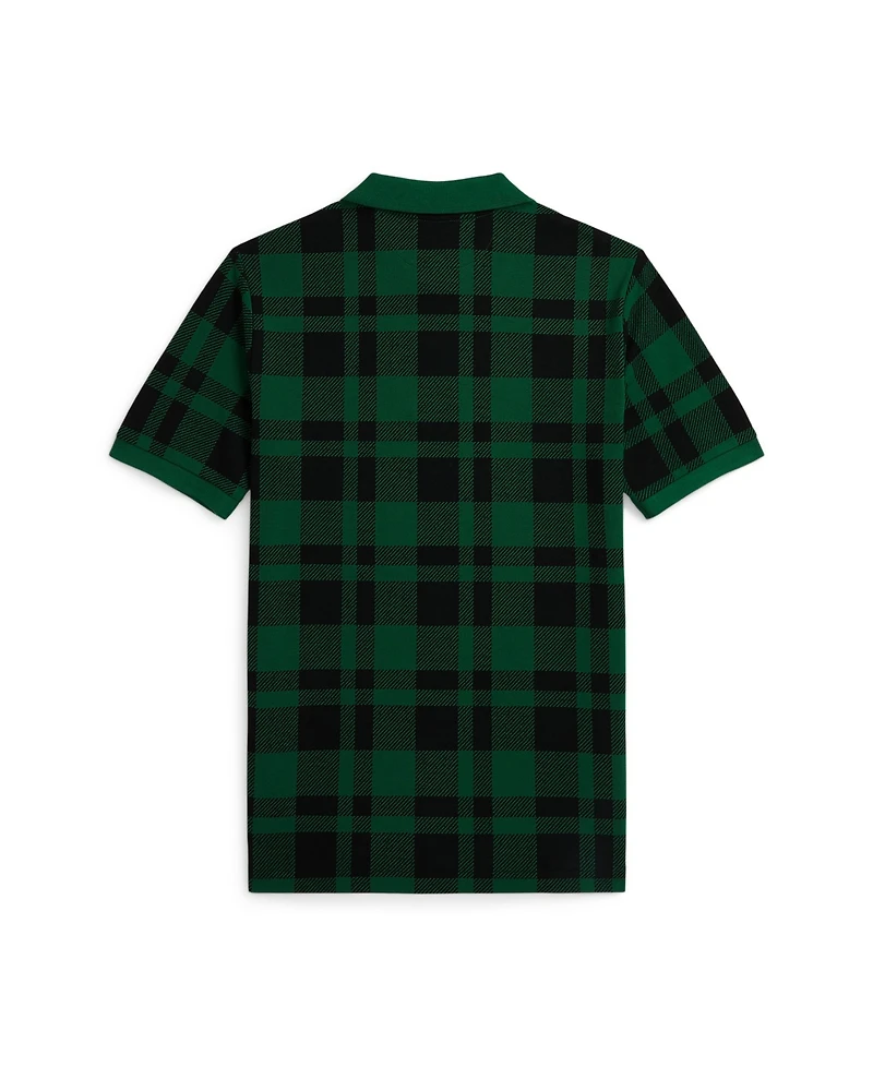 Polo Ralph Lauren Boys 8-20 Plaid Short Sleeves T-Shirt