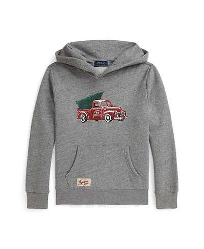 Polo Ralph Lauren Boys 8-20 Truck-Print Hoodie