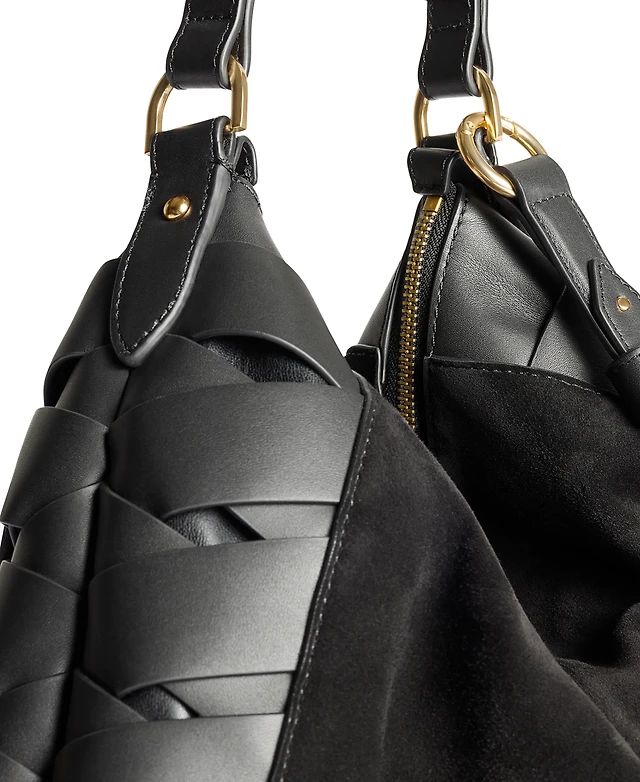 Shop Sam Edelman Jette Large Zippered Hobo Bag at Beverly Center