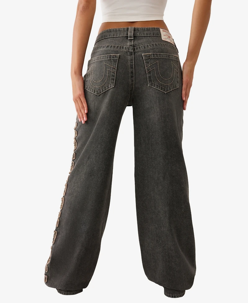 True Religion Women's Bobbi Baggy Jeans