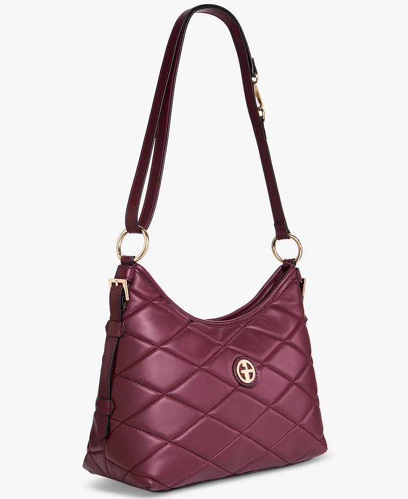 Giani Bernini Small Quilted Soft Shoulder Crossbody