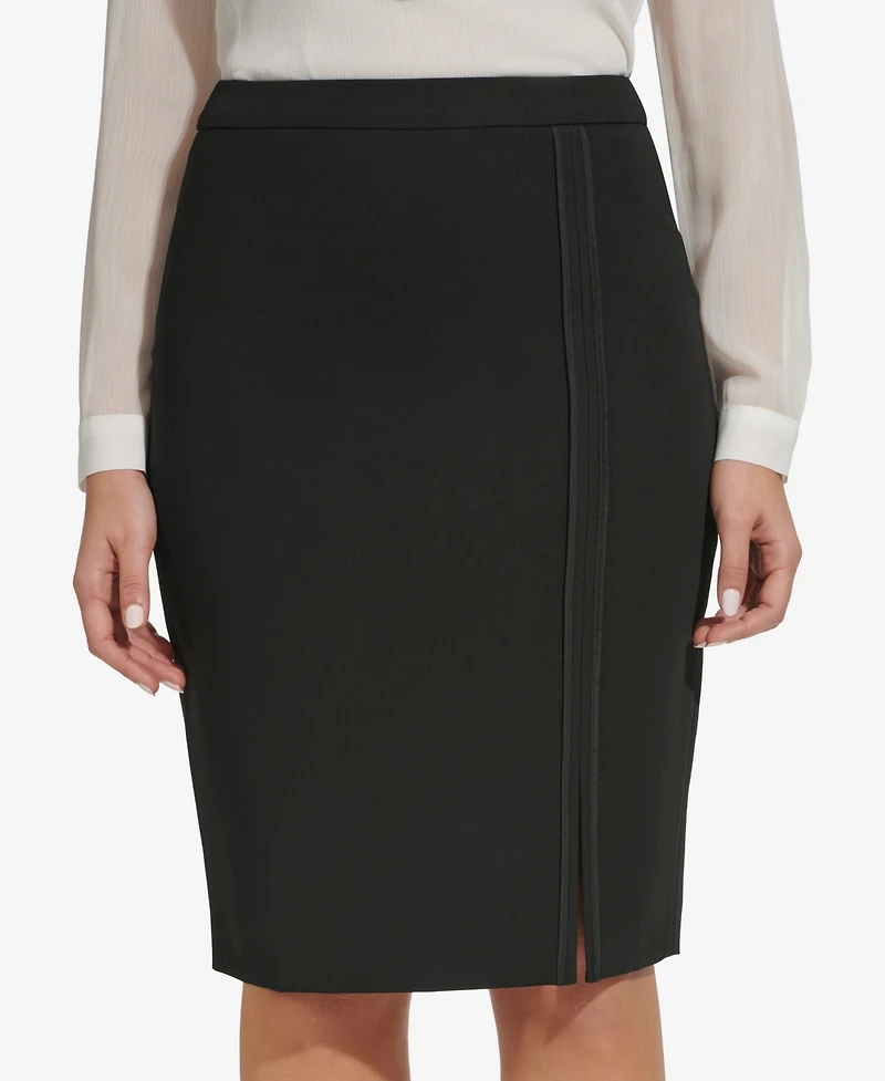 Tommy Hilfiger Women's Tuxedo Stripe Pencil Skirt
