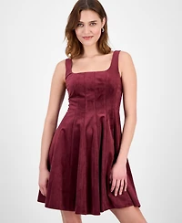 Sam Edelman Women's Square Neck Short Dress