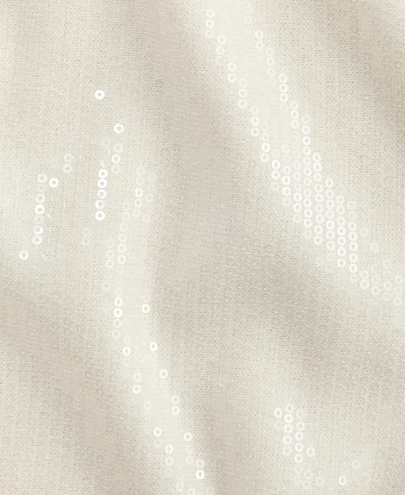 On 34th Women's Knit Short-Sleeve Sequin T-Shirt, Macy's Exclusive