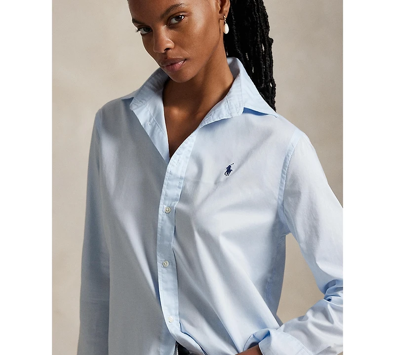 Polo Ralph Lauren Women's Classic-Fit Cotton Twill Shirt