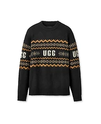Ugg Women's Kaelan Long Sleeve Fair Isle Knit Sweater