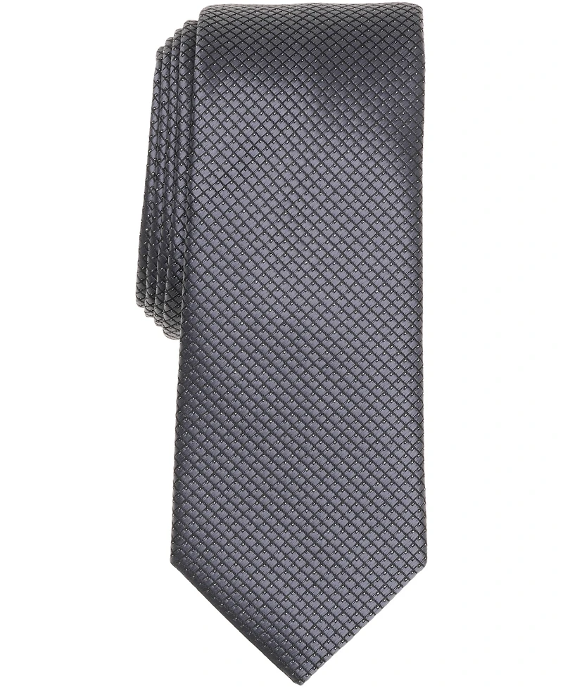 Alfani Men's Luster Mini Slim Tie, Macy's Exclusive