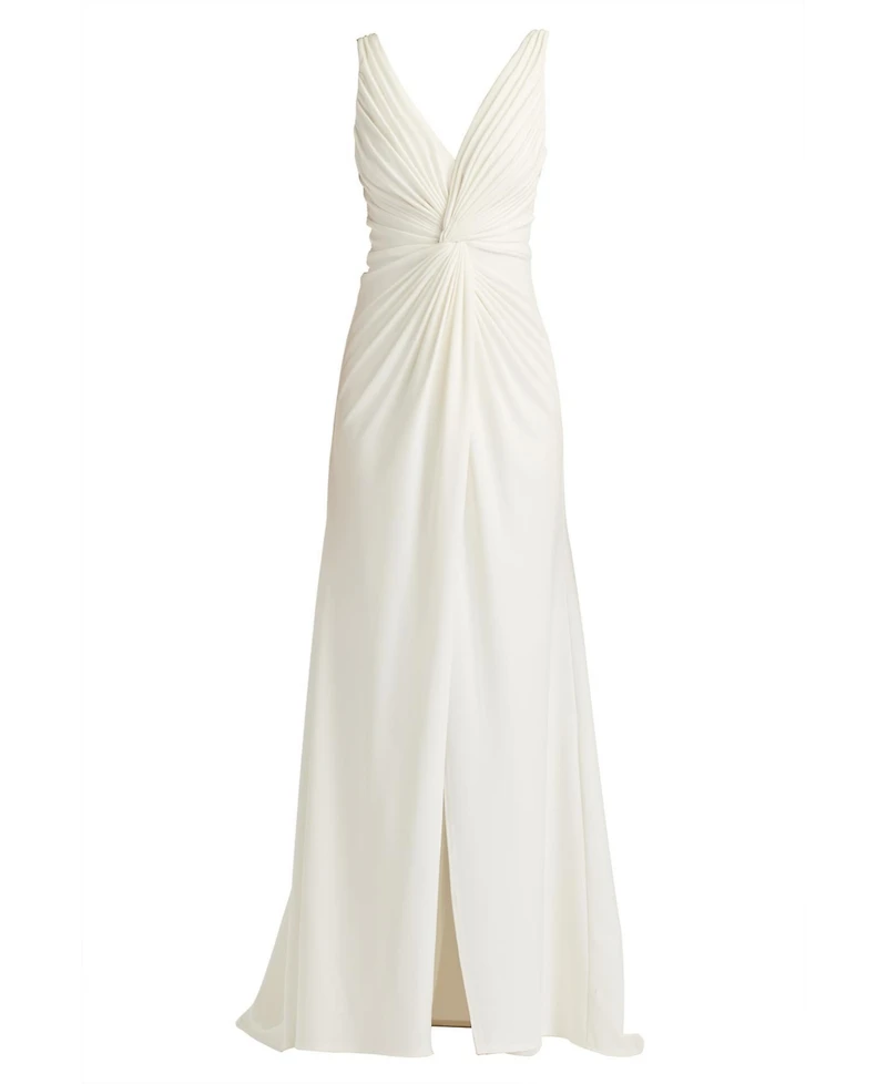 Tadashi Shoji Women's Jessey Twist-Front Gown