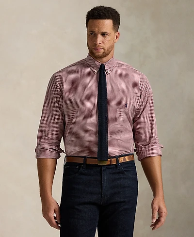 Polo Ralph Lauren Men's Big & Tall Poplin Sport Shirt