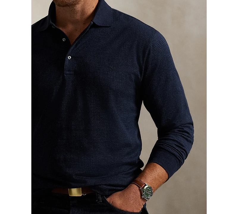 Polo Ralph Lauren Men's Big & Tall Long-sleeved Glen Shirt