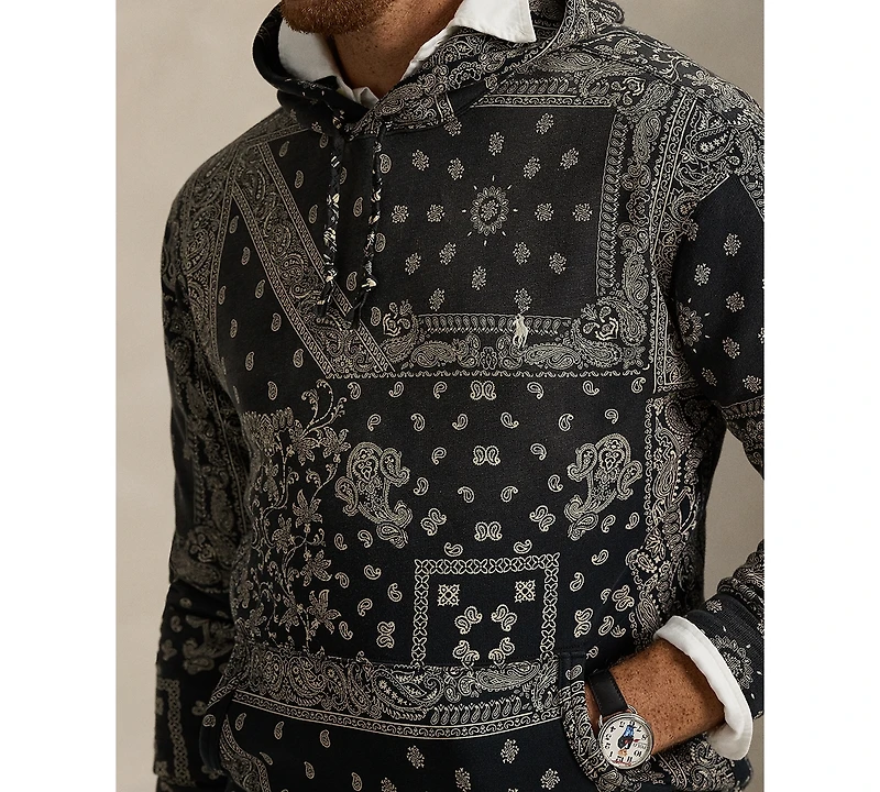 Polo Ralph Lauren Men's Big & Tall Bandana Printed Sweatshirt