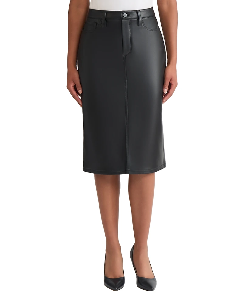 Jones New York Women's Lexington Center Front Slit Midi Skirt