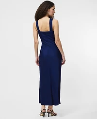 French Connection Women's Ennis Satin Maxi Dress