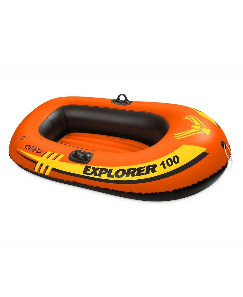 Intex 58329EP Explorer 100 1 Person Youth Pool Lake Inflatable Raft Row Boat