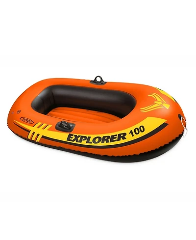 Intex 58329EP Explorer 100 1 Person Youth Pool Lake Inflatable Raft Row Boat