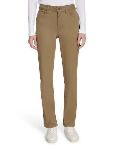 Nautica Jeans Women's Solid Stretch Full-Length