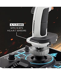 Thrustmaster Sol-R1 Flight Stick for Pc, Black/White