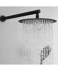 10-Inch 5-Spray Shower Faucet Handheld Shower Combo Kit with Rain Shower Head,with Valve