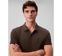 Calvin Klein Men's Short Sleeve Solid Polo Shirt