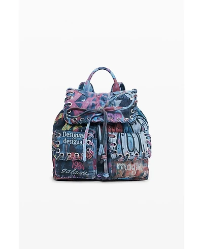 Desigual Women's Small graffiti backpack