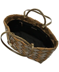 Rebecca Minkoff Frankie Woven Tote Handbag
