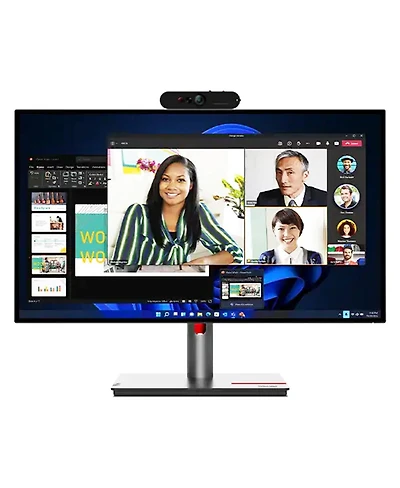 Lenovo ThinkVision P27q-30 27" 16:9 Qhd Ips Wled Lcd Hdr Monitor with Webcam, Raven Black