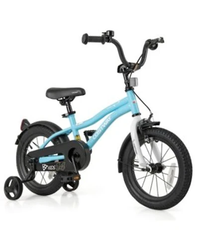 14 X22 Kids Bike For 3 5 Years Old Boys Girls With Adjustable Seat Handbrake Reflectors