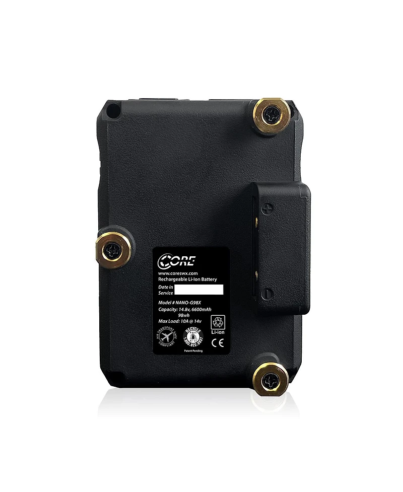 Core Swx Core Swx Nano-G98X 98WH Micro Sized G-Mount Smart Battery Pack