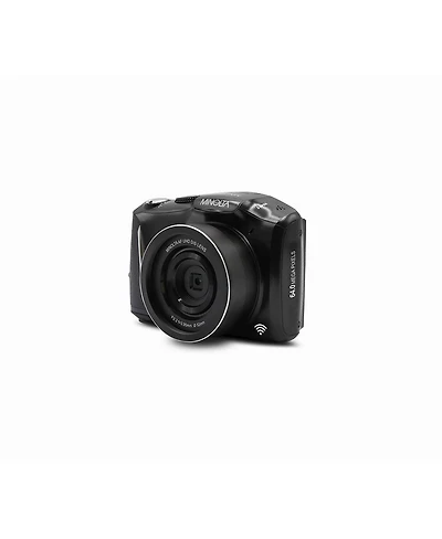 Minolta MND55 64 Mp Af 4K Ultra Hd Digital Camera with WiFi, Black