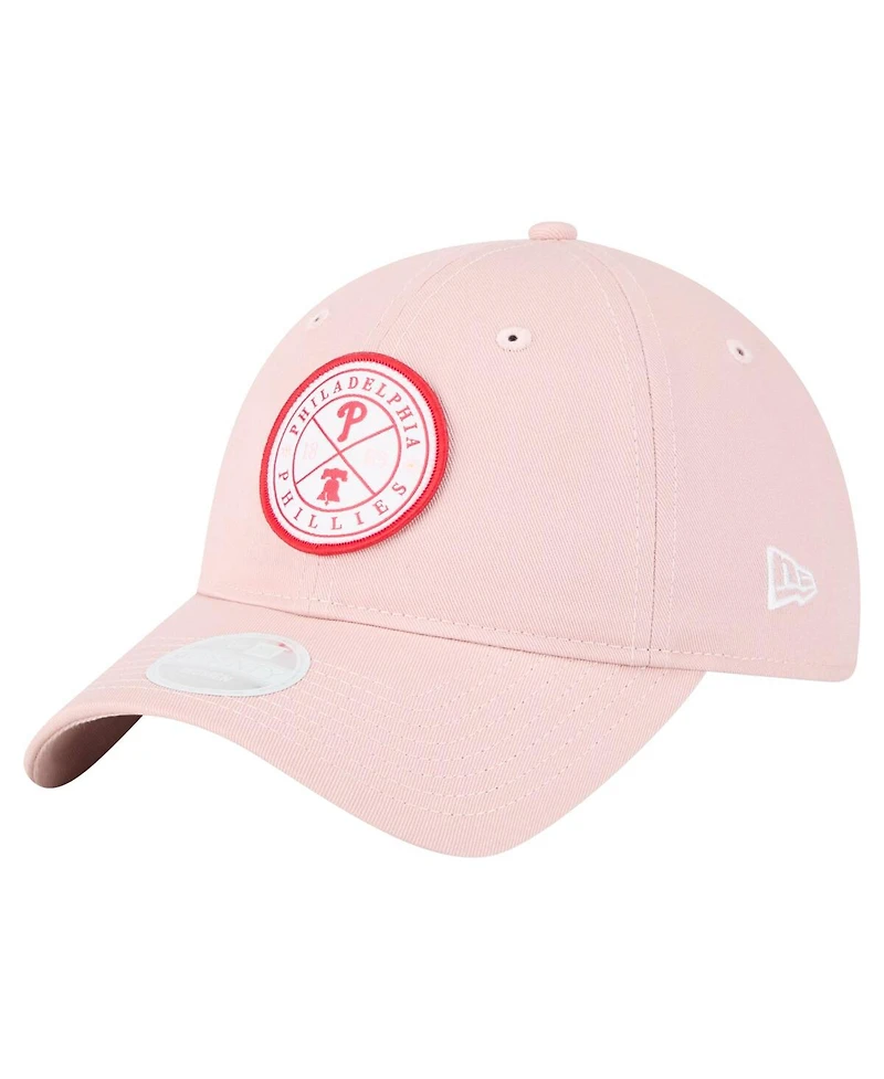 New Era Women's Pink Philadelphia Phillies Bloom 9TWENTY Adjustable Hat