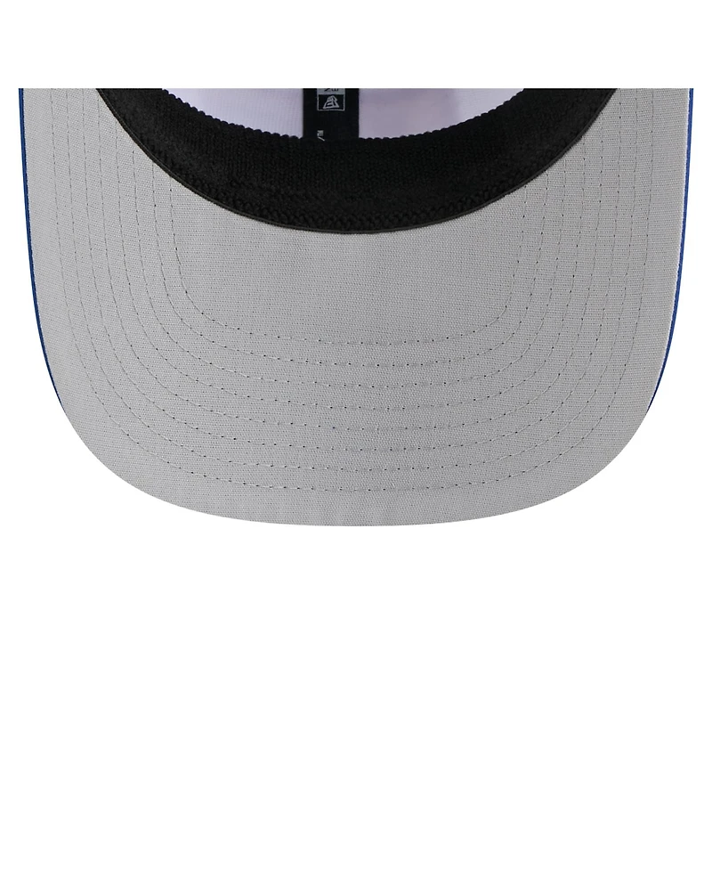 New Era Men's White/Royal New York Mets Established Patch 9SEVENTY Adjustable Hat