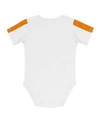 Outerstuff Baby Boys and Girls 3-Piece Tennessee Orange/White Volunteers Double Down Bodysuit Pants Set