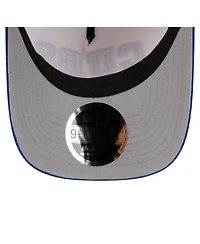 New Era Men's Cream/Royal Chicago Cubs Sided Corduroy 9FORTY A-Frame Adjustable Hat