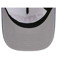 New Era Men's White/Royal Florida Gators Arch Two-Tone Rope 9FORTY A-Frame M-Crown Adjustable Hat