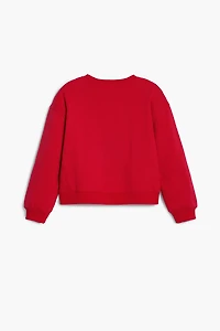 Desigual Girls's Sequin cherry sweatshirt
