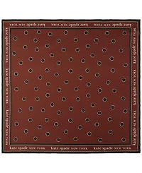 kate spade new york Downtown Dot Silk Square Scarf