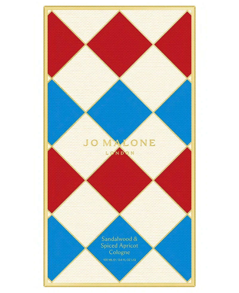 Jo Malone London Sandalwood and Spiced Apricot Cologne, 3.4 oz.