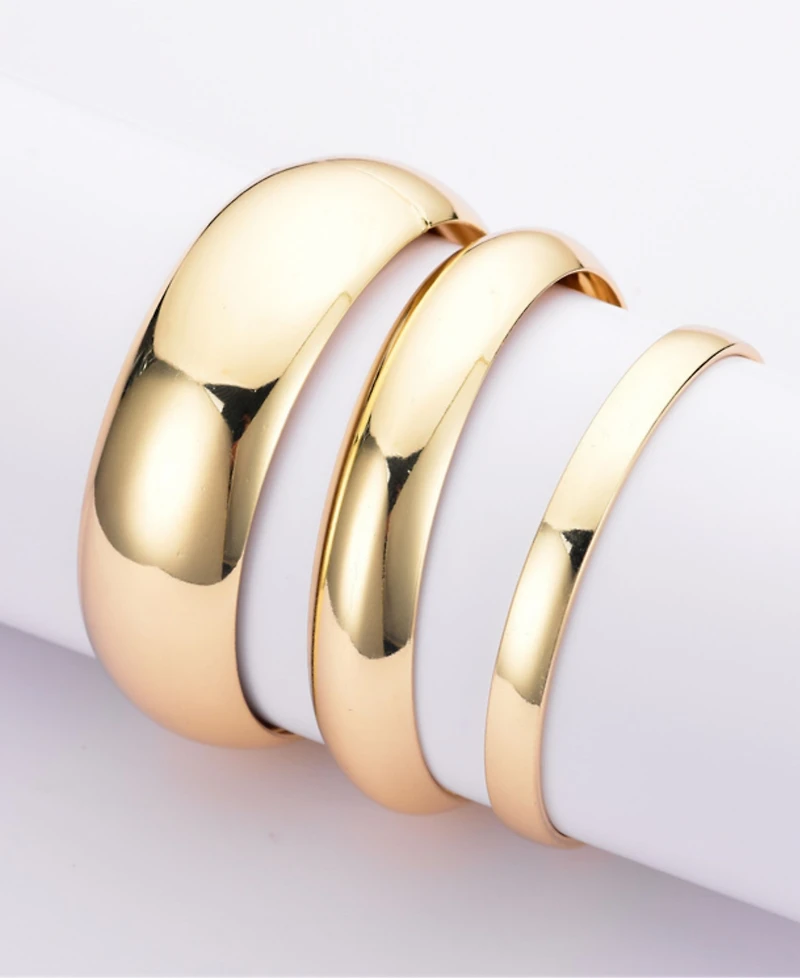Adornia Gold 3-Bangle Set