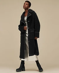 Ugg Women's Sema Comfort-Fit Full-Length Fluff Coat