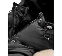 Ugg Women's Mykah Braid Trim Raglan Sleeve Puffer Jacket