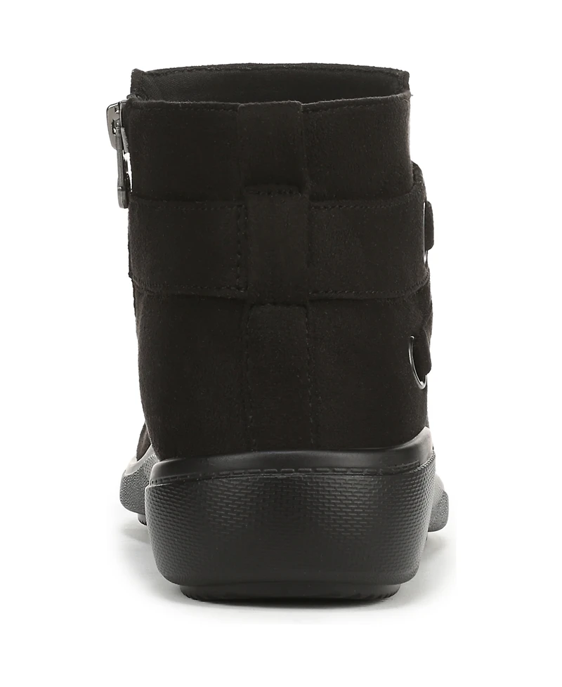 LifeStride Women's Brave Zipper Ankle Booties