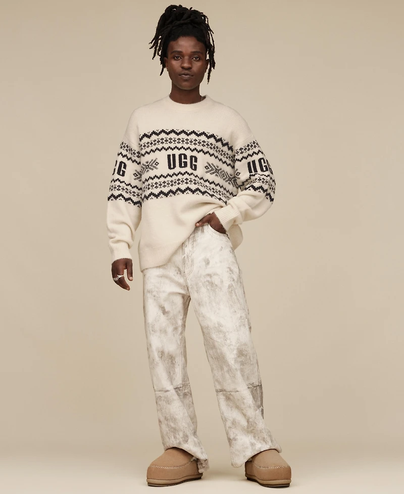 Ugg Women's Kaelan Long Sleeve Fair Isle Knit Sweater