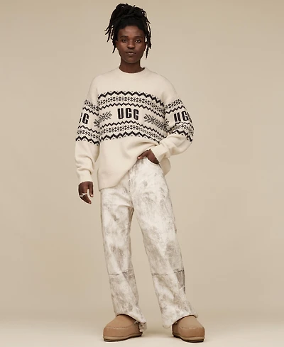 Ugg Women's Kaelan Long Sleeve Fair Isle Knit Sweater