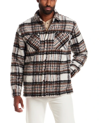 Weatherproof Vintage Men's Brushed Plaid Jacket